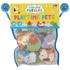 Buddy & Barney Fürdőjáték puzzle - Játékos kisállatok