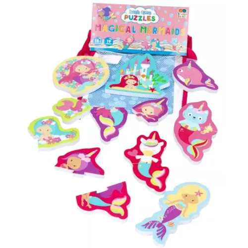 Buddy & Barney Fürdőjáték puzzle - Varázslatos sellők