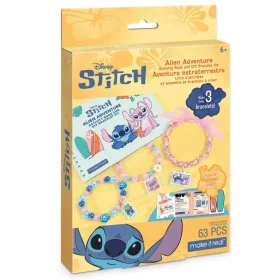   Make It Real Stitch kalandos foglalkoztató és karkötőkészítő szett
