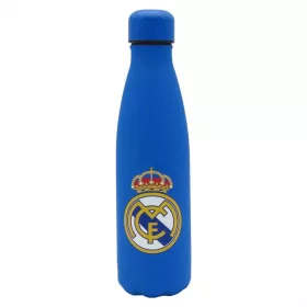   Real Madrid Rozsdamentes duplafalú kék acél kulacs 500ml-es