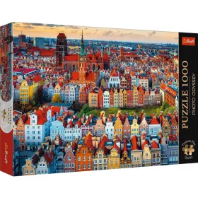   Gdańsk városa Lengyelország 1000db-os prémium puzzle - Trefl