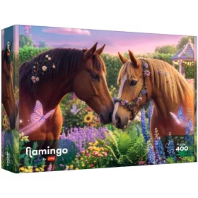 Flamingo by puzzle Gyönyörű lovak 400db-os puzzle - Trefl