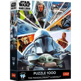   Star Wars A Mandalórián Együtt az ösvényen 1000db-os prémium puzzle - Trefl