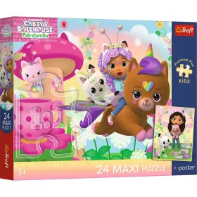 Gabi babaháza Gabi a megmentő 24 db-os Maxi puzzle - Trefl