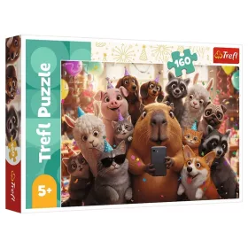 Capybara selfie 160db-os puzzle - Trefl
