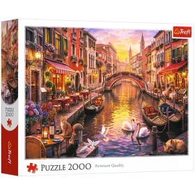 Romantikus Velence 2000db-os puzzle - Trefl