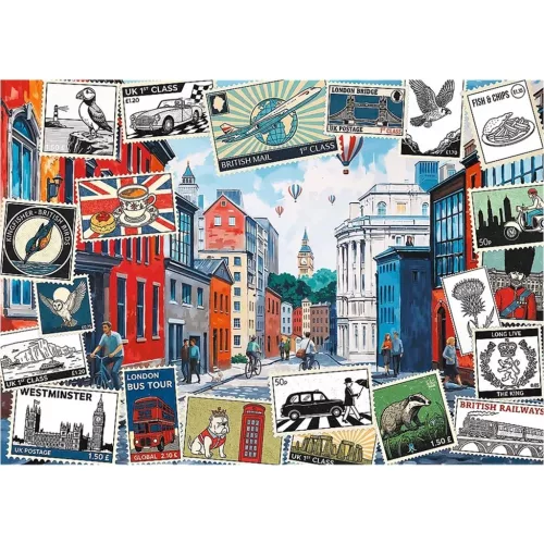 Üdvözlet Londonból – 500 db-os Creative puzzle – Trefl