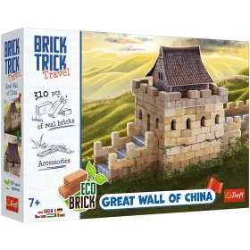   Brick Trick téglából építünk Kínai Nagy Fal 310 darabos építőjáték - Trefl