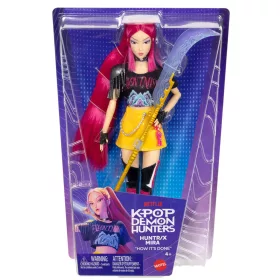 K-Pop Démonvadászok Mira divatbaba fegyverrel – Mattel