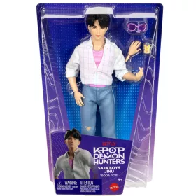   K-Pop Démonvadászok Saja Boys Jinu divatbaba kiegészítőkkel – Mattel