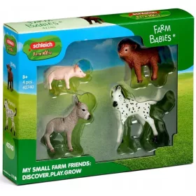   Schleich Farm World Farm bébiállatok figura – 4 db-os szett (42740)