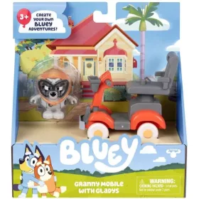 Bluey Autó Nagymami figurával