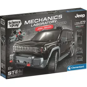  Science & Play Mechanikai műhely – Jeep Recon építőkészlet - Clementoni