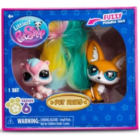   Littlest Pet Shop Pet Pairs kisállat figura szett – 6. széria