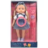 Dolls World Magyarul beszélő Charlotte baba, farmer szoknyában