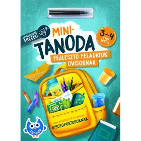 Minitanoda letörölhető filccel - 3-4 éves kortól