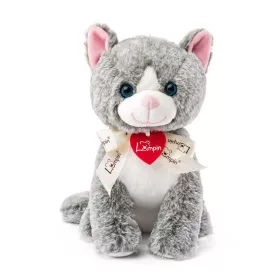 Madeleine szürke cica plüssfigura 25cm - Lumpin